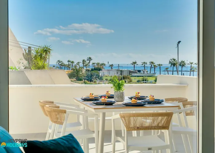 Lordos Deluxe 2bd Duplex With Pool And Seaview *