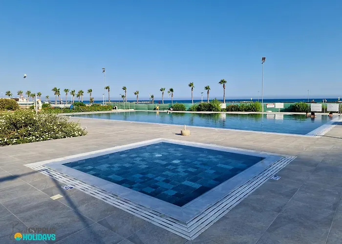 דירה Lordos Deluxe 2bd Duplex With Pool And Seaview