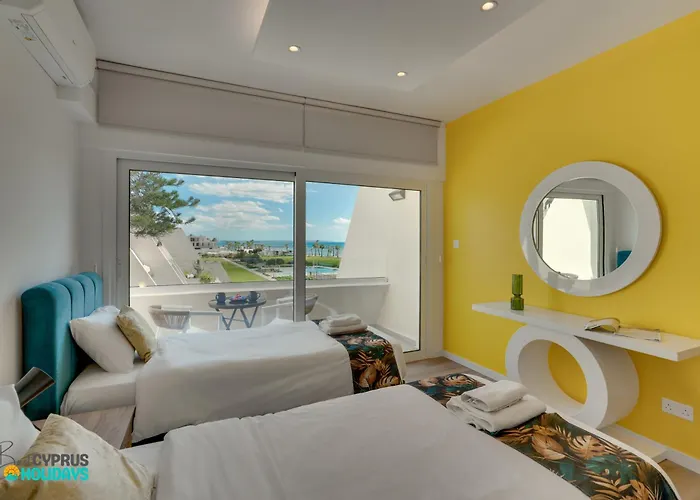 Lordos Deluxe 2bd Duplex With Pool And Seaview * לרנקה