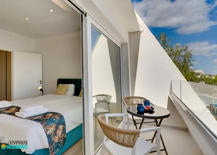 Lordos Deluxe 2bd Duplex With Pool And Seaview דירה *