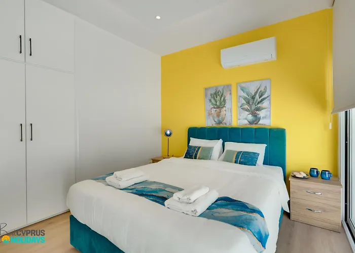 Lordos Deluxe 2bd Duplex With Pool And Seaview Apartament