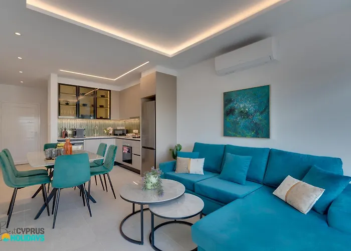 Apartament Lordos Deluxe 2bd Duplex With Pool And Seaview *