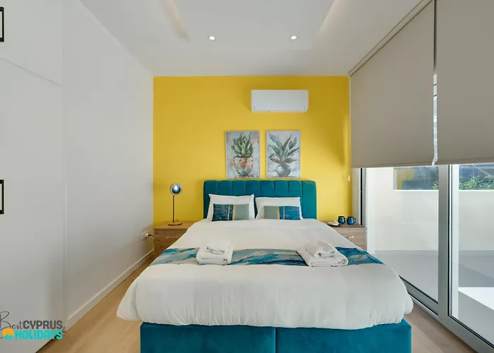 Lordos Deluxe 2bd Duplex With Pool And Seaview Apartament