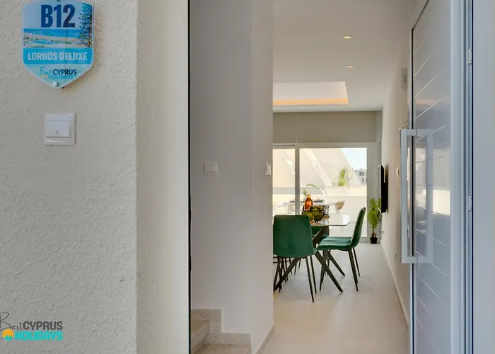 Lordos Deluxe 2bd Duplex With Pool And Seaview Apartament