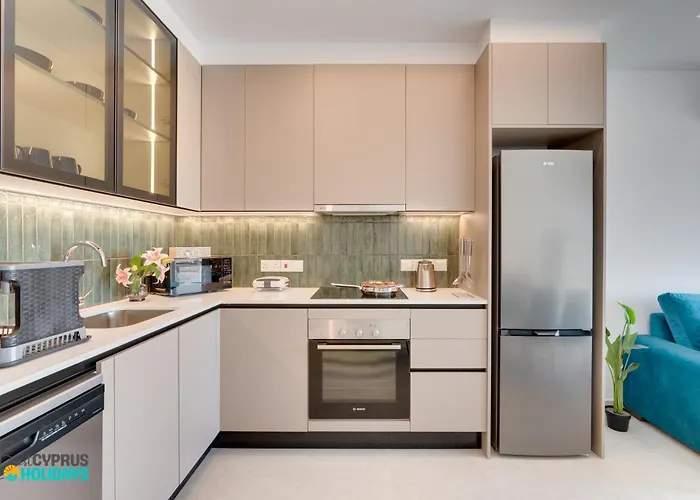 Apartament Lordos Deluxe 2bd Duplex With Pool And Seaview